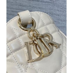 Borse Christian Dior D-Motion media crema Borse Christian Dior D-Motion media crema
