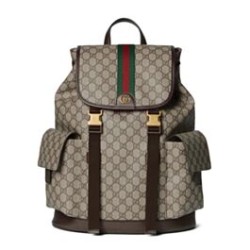 Zaino da uomo Gucci Ophidia grande Caffè scuro
