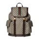 Replica Zaino da uomo Gucci Ophidia grande Caffè scuro Riproduzione Fedele Zaino da uomo Gucci Ophidia grande Caffè scuro imitazioni