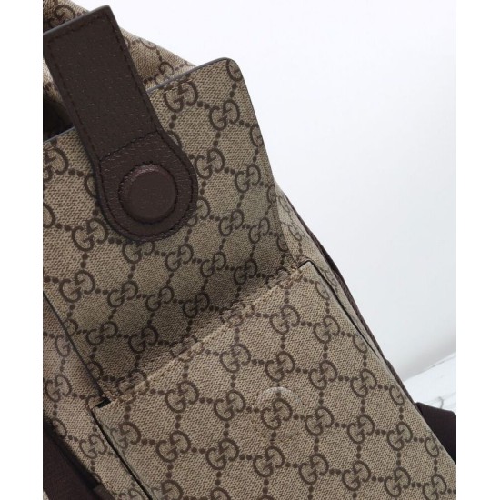 Replica Zaino da uomo Gucci Ophidia grande Caffè scuro Riproduzione Fedele Zaino da uomo Gucci Ophidia grande Caffè scuro imitazioni