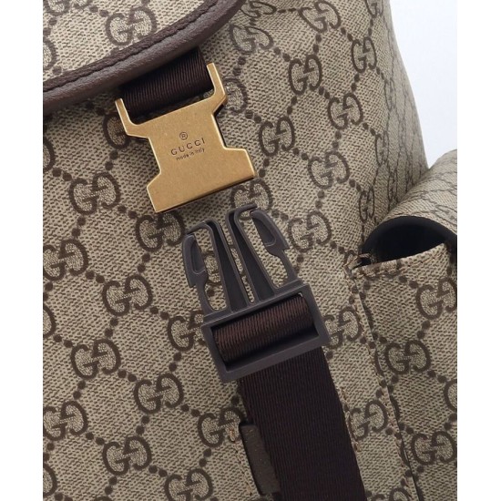 Replica Zaino da uomo Gucci Ophidia grande Caffè scuro Riproduzione Fedele Zaino da uomo Gucci Ophidia grande Caffè scuro imitazioni