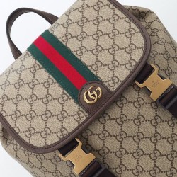 Replica Zaino da uomo Gucci Ophidia grande Caffè scuro Riproduzione Fedele Zaino da uomo Gucci Ophidia grande Caffè scuro imitazioni