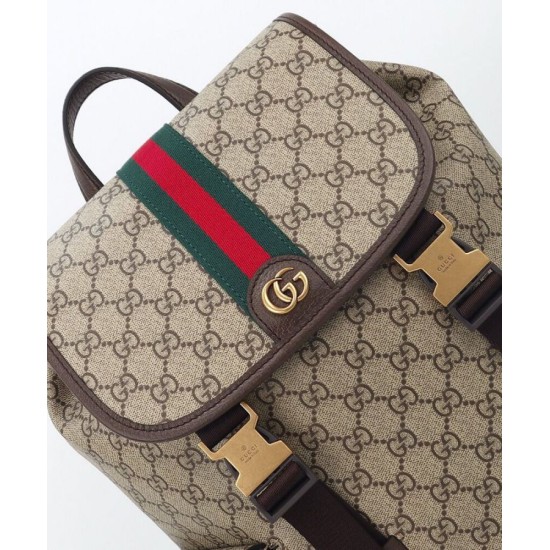 Replica Zaino da uomo Gucci Ophidia grande Caffè scuro Riproduzione Fedele Zaino da uomo Gucci Ophidia grande Caffè scuro imitazioni