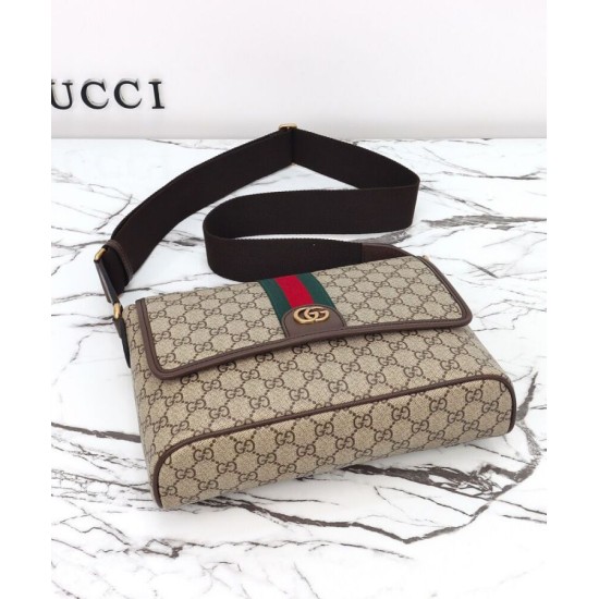 Replica Borsa a tracolla Gucci Ophidia media Caffè scuro Riproduzione Fedele Borsa a tracolla Gucci Ophidia media Caffè scuro imitazioni