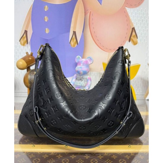 Replica Borsa a mano Louis Vuitton Classic Boulogne GM Nera Riproduzione Fedele Borsa a mano Louis Vuitton Classic Boulogne GM Nera imitazioni