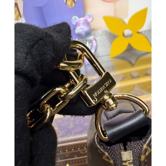 Replica Louis Vuitton Cookie BB m15056 Marrone Riproduzione Fedele Louis Vuitton Cookie BB m15056 Marrone imitazioni