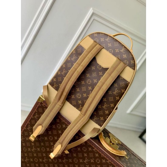 Riproduzione Fedele Zaino Louis Vuitton Outdoor in pelle martellata M12624 imitazioni