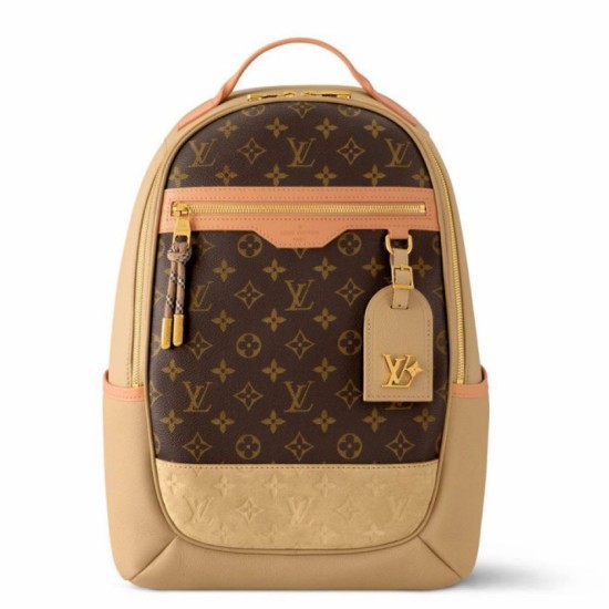 Riproduzione Fedele Zaino Louis Vuitton Outdoor in pelle martellata M12624 imitazioni