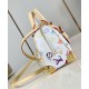Riproduzione Fedele Borsa a mano Louis Vuitton LV x TM in tela Monogram Multicolore M13084 imitazioni