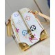 Riproduzione Fedele Borsa a mano Louis Vuitton LV x TM in tela Monogram Multicolore M13084 imitazioni
