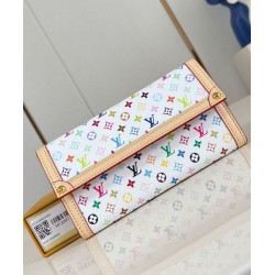 Portafoglio Louis Vuitton LV x TM Sarah in tela Monogram Multicolore M13397 Portafoglio Louis Vuitton LV x TM Sarah in tela Monogram Multicolore M13397