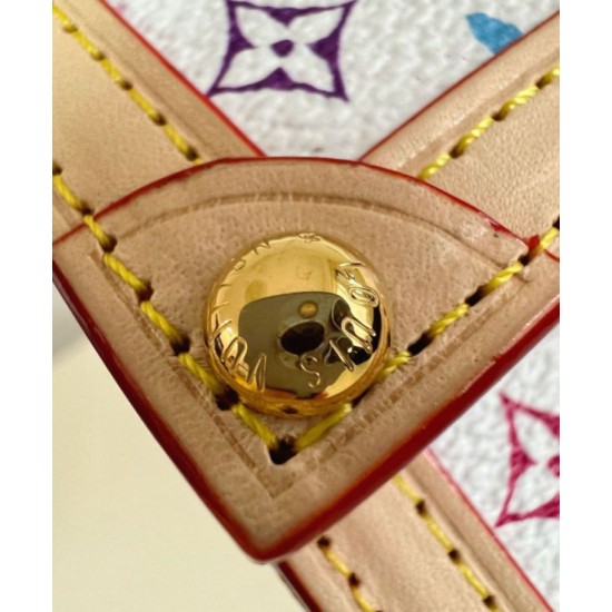 Replica Portafoglio Louis Vuitton Louis Vuitton x TM Sarah in tela Monogram Multicolore M13397 Riproduzione Fedele Portafoglio Louis Vuitton Louis Vuitton x TM Sarah in tela Monogram Multicolore M13397 imitazioni