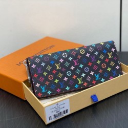 Replica Borsa Portafoglio Louis Vuitton LV x TM Clemence in tela Monogram Multicolore M13408 Riproduzione Fedele replica Portafoglio Louis Vuitton LV x TM Clemence in tela Monogram Multicolore M13408 imitazioni