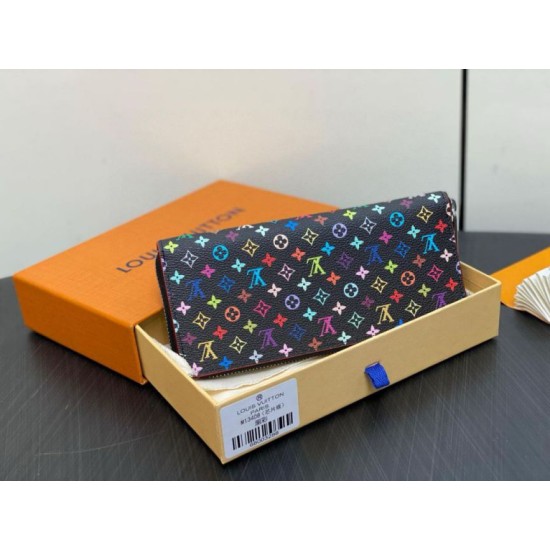 Replica Borsa Portafoglio Louis Vuitton LV x TM Clemence in tela Monogram Multicolore M13408 Riproduzione Fedele replica Portafoglio Louis Vuitton LV x TM Clemence in tela Monogram Multicolore M13408 imitazioni
