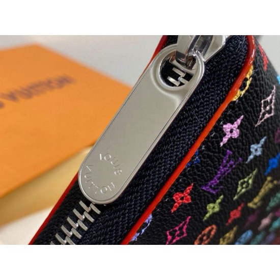 Replica Borsa Portafoglio Louis Vuitton LV x TM Clemence in tela Monogram Multicolore M13408 Riproduzione Fedele replica Portafoglio Louis Vuitton LV x TM Clemence in tela Monogram Multicolore M13408 imitazioni