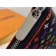 Replica Borsa Portafoglio Louis Vuitton LV x TM Clemence in tela Monogram Multicolore M13408 Riproduzione Fedele replica Portafoglio Louis Vuitton LV x TM Clemence in tela Monogram Multicolore M13408 imitazioni