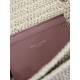 Replica Dettagli perfetti Mini borsa Saint Laurent Niki in rafia naturale Riproduzione Fedele Dettagli perfetti Mini borsa Saint Laurent Niki in rafia naturale imitazioni