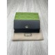 Replica Portafoglio continentale Gucci GG Marmont bicolore 456116 Nero