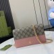 Replica Portafoglio Gucci GG Marmont con catena 497985 Rosa Imitazioni Replica Portafoglio Gucci GG Marmont con catena 497985 Rosa