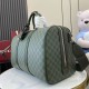 Replica Borsa da viaggio media Gucci GG Monogram 792074 Verde Imitazioni Replica Borsa da viaggio media Gucci GG Monogram 792074 Verde