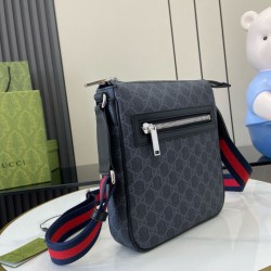 Borsa a tracolla piccola Gucci GG Monogram 792082 Nero Borsa a tracolla piccola Gucci GG Monogram 792082 Nero