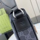 Replica Borsa a tracolla piccola Gucci GG Monogram 792082 Nero Imitazioni Replica Borsa a tracolla piccola Gucci GG Monogram 792082 Nero