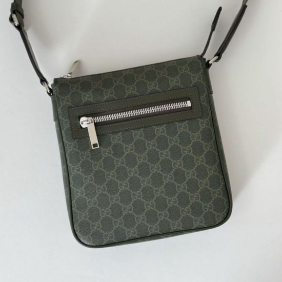 Replica Borsa a tracolla piccola Gucci GG Monogram 792082 Verde Imitazioni Replica Borsa a tracolla piccola Gucci GG Monogram 792082 Verde