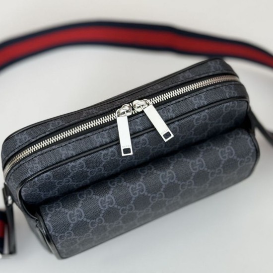 Replica Borse fedele piccola Gucci GG Nero 795479 Imitazioni Replica Borse fedele piccola Gucci GG Nero 795479