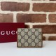 Replica Alta gamma Portafoglio piccolo Gucci GG Emblem 820692 Marrone Imitazioni Replica Alta gamma Portafoglio piccolo Gucci GG Emblem 820692 Marrone