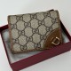 Replica Alta gamma Portafoglio piccolo Gucci GG Emblem 820692 Marrone Imitazioni Replica Alta gamma Portafoglio piccolo Gucci GG Emblem 820692 Marrone