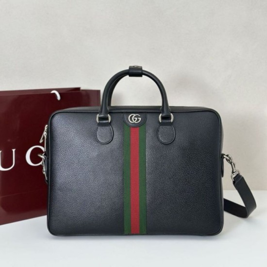 Replica Cartella da uomo Gucci Ophidia grande 834461 Nero Imitazioni Replica Cartella da uomo Gucci Ophidia grande 834461 Nero