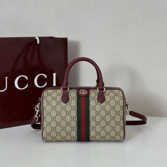 Replica Borsa bauletto media Gucci Ophidia 836825 Rossa Imitazioni Replica Borsa bauletto media Gucci Ophidia 836825 Rossa