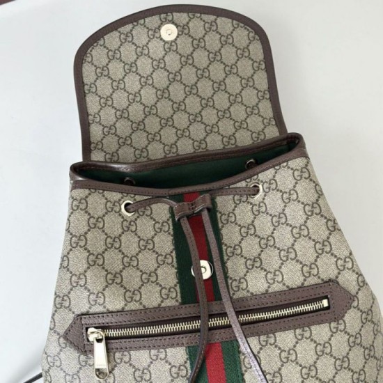 Replica Zaino medio Gucci Ophidia da donna 836855 Marrone Imitazioni Replica Zaino medio Gucci Ophidia da donna 836855 Marrone