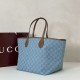 Replica Borsa tote grande Gucci Totissima 837190 Blu Imitazioni Replica Borsa tote grande Gucci Totissima 837190 Blu