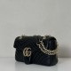 Replica Borsa a spalla media Gucci GG Marmont 837267 Nero Imitazioni Replica Borsa a spalla media Gucci GG Marmont 837267 Nero