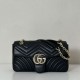 Replica Borsa a spalla media Gucci GG Marmont 837267 Nero Imitazioni Replica Borsa a spalla media Gucci GG Marmont 837267 Nero