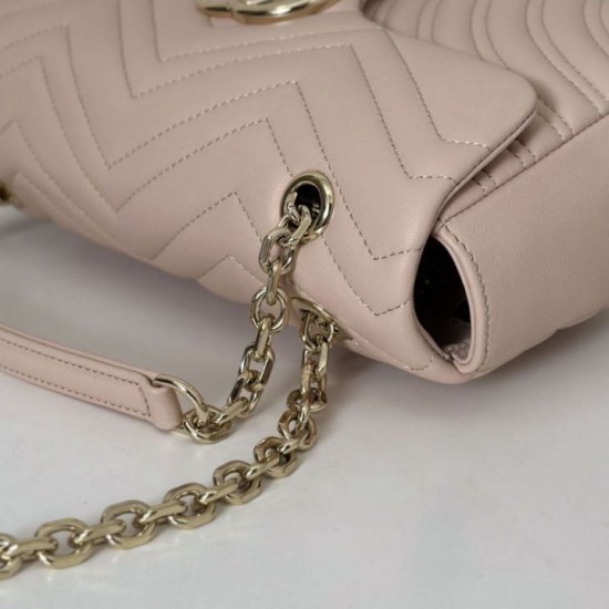 Replica Borsa a spalla media Gucci GG Marmont 837267 Rosa Imitazioni Replica Borsa a spalla media Gucci GG Marmont 837267 Rosa