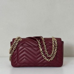 Replica Borsa a spalla media Gucci GG Marmont 837267 Rosso Imitazioni Replica Borsa a spalla media Gucci GG Marmont 837267 Rosso