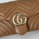 Replica Borsa a spalla media Gucci GG Marmont 837267 Marrone Imitazioni Replica Borsa a spalla media Gucci GG Marmont 837267 Marrone