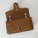 Replica Borsa a spalla media Gucci GG Marmont 837267 Marrone Imitazioni Replica Borsa a spalla media Gucci GG Marmont 837267 Marrone