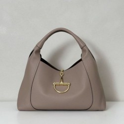 Replica Borsa a tracolla Gucci Softbit media/maxi 837467 Grigio
