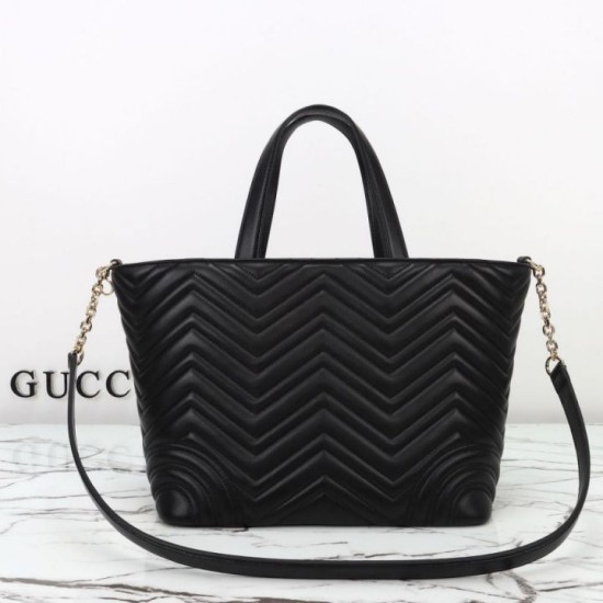 Replica Borsa tote/secchiello media Gucci Betty 847387 Nera Imitazioni Replica Borsa tote/secchiello media Gucci Betty 847387 Nera