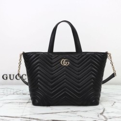 Replica Borsa tote/secchiello media Gucci Betty 847387 Nera