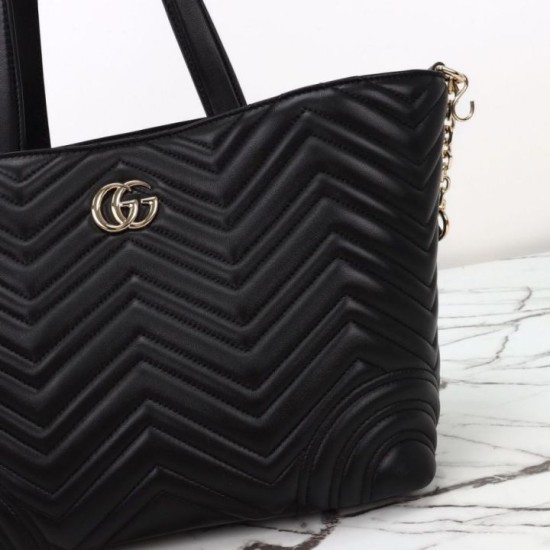 Replica Borsa tote/secchiello media Gucci Betty 847387 Nera Imitazioni Replica Borsa tote/secchiello media Gucci Betty 847387 Nera