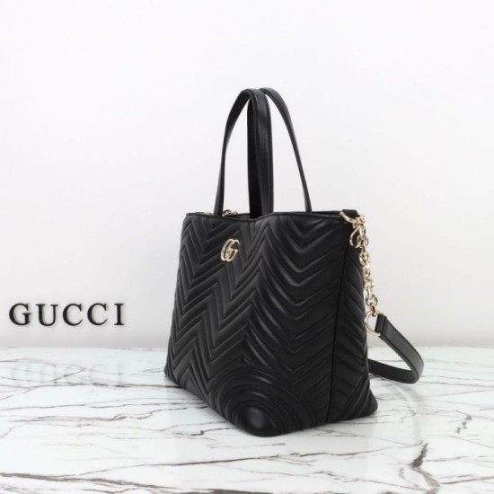 Replica Borsa tote/secchiello media Gucci Betty 847387 Nera Imitazioni Replica Borsa tote/secchiello media Gucci Betty 847387 Nera