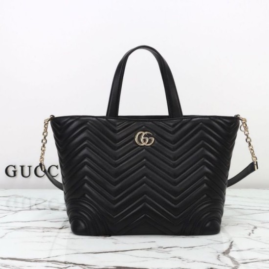 Replica Borsa tote/secchiello media Gucci Betty 847387 Nera Imitazioni Replica Borsa tote/secchiello media Gucci Betty 847387 Nera