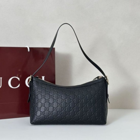 Replica Borse fedele media Gucci GG Emblem 847449 Nera Imitazioni Replica Borse fedele media Gucci GG Emblem 847449 Nera
