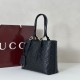 Replica Borsa tote media Gucci GG Emblem 847456 Nera Imitazioni Replica Borsa tote media Gucci GG Emblem 847456 Nera