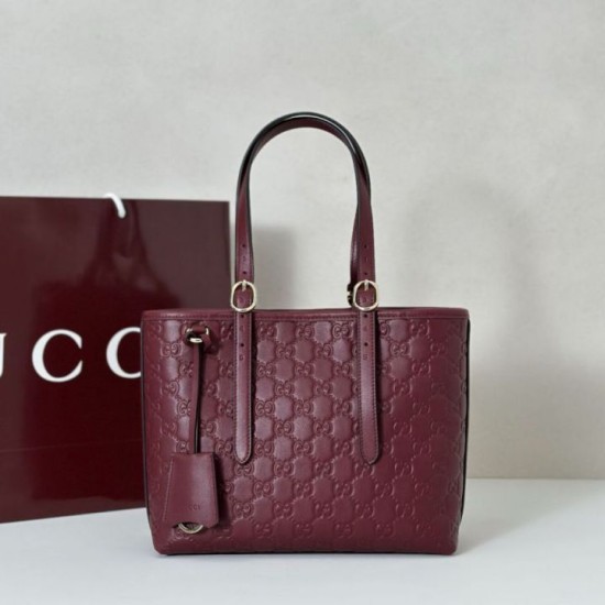 Replica Borsa tote media Gucci GG Emblem 847456 Rossa Imitazioni Replica Borsa tote media Gucci GG Emblem 847456 Rossa