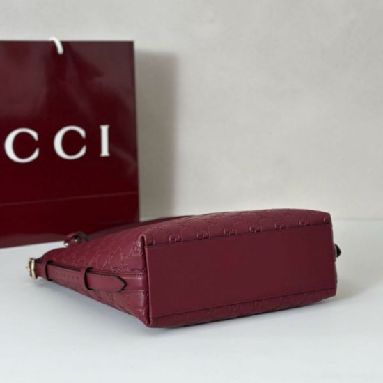 Replica Borsa 1:1 a tracolla piccola Gucci GG Emblem 848881 Rossa Imitazioni Replica Borsa 1:1 a tracolla piccola Gucci GG Emblem 848881 Rossa